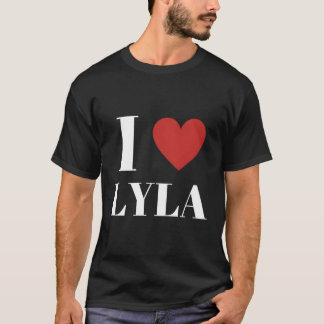 Ik hou van Lyla He Family T-shirt