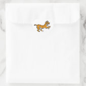 Ik hou van LYNXES - Wildlife - Natuur Hart Sticker (Tas)