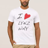 Ik hou van... LYNZ WAY - T-SHIRT (Voorkant)