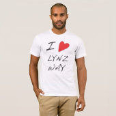 Ik hou van... LYNZ WAY - T-SHIRT (Voorkant volledig)