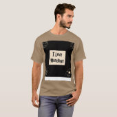 Ik hou van maandag t-shirt (Voorkant volledig)