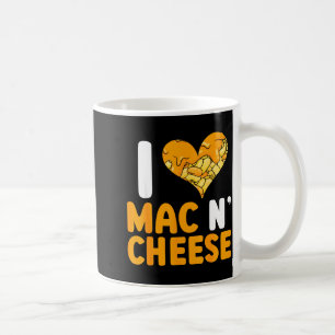 Ik hou van Mac N' Cheese Grappige Mac En Kaas Koffiemok