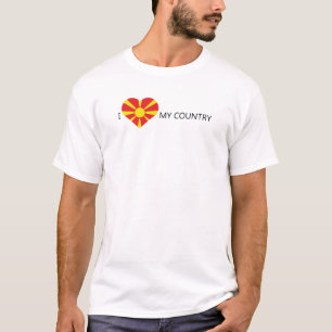 Ik hou van Macedonië T-shirt