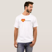 Ik hou van Macedonië T-shirt (Voorkant volledig)