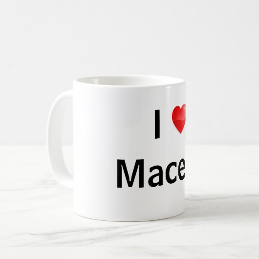 Ik hou van Maceió Koffiemok (Voorkant links)