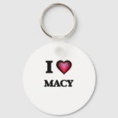 Ik hou van Macy Sleutelhanger (Voorkant)