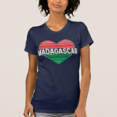 Ik hou van Madagascar, Malagassisch hart T-shirt (Voorkant)