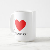 Ik hou van Madagaskar  Koffiemok (Voorkant links)