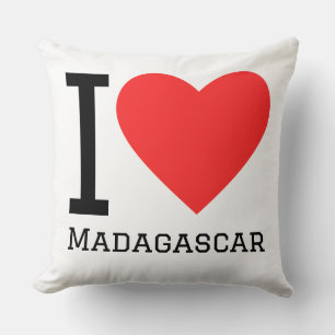 Ik hou van Madagaskar Kussen