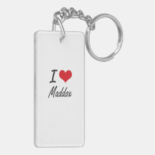 Ik hou van Maddox Sleutelhanger