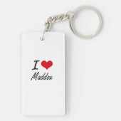 Ik hou van Maddox Sleutelhanger (achterkant)