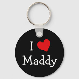 Ik hou van Maddy Sleutelhanger