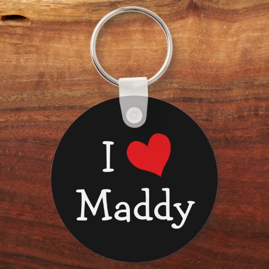 Ik hou van Maddy Sleutelhanger (Voorkant)
