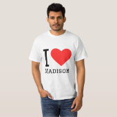 Ik hou van madison t-shirt (Voorkant volledig)