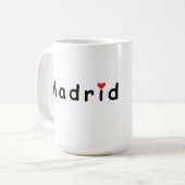 Ik hou van Madrid Koffiemok (Voorkant links)