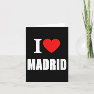 Ik hou van Madrid Spanje Espana Zonneschijn Spaans Kaart