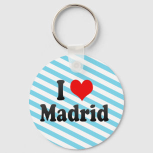 Ik hou van Madrid, Spanje. Me Encanta Madrid, Span Sleutelhanger