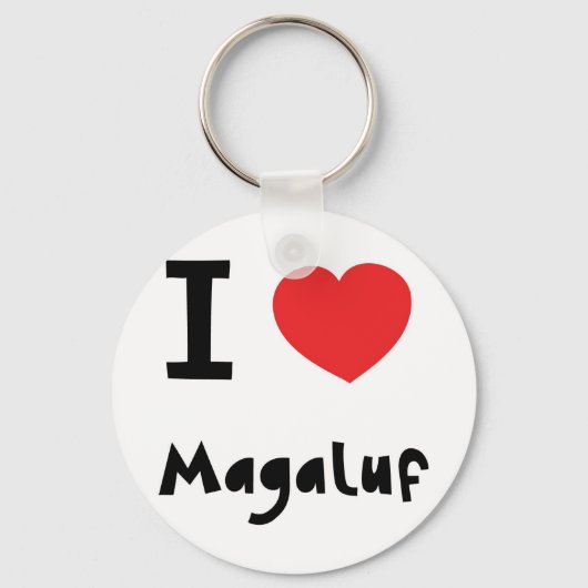 Ik hou van Magalluf Sleutelhanger (Voorkant)