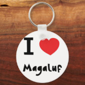 Ik hou van Magalluf Sleutelhanger (Voorkant)