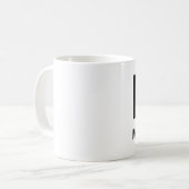 ik hou van magnesium koffiemok (Voorkant links)