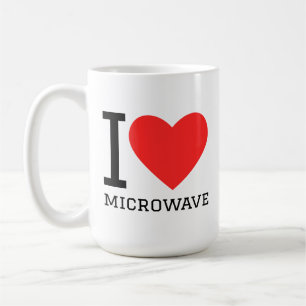 Ik hou van magnetron  koffiemok
