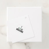 Ik hou van Mahjong Bedankjes Labels (In situ)