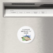 Ik hou van Mahjong speler Magneet (Insitu (Vaatwasser))