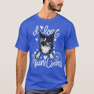 Ik hou van maine coons t-shirt
