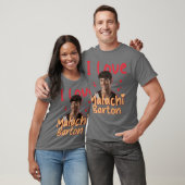 Ik hou van Malachi Barton vriendje T-shirt (Unisex)