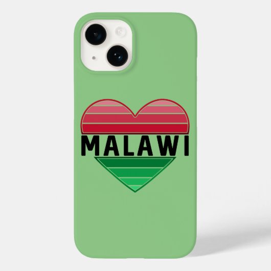 Ik hou van Malawi, Malawisch hart Case-Mate iPhone Case (Achterkant)