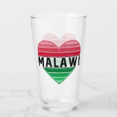 Ik hou van Malawi, Malawisch hart Glas (Achterkant)
