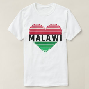 Ik hou van Malawi, Malawisch hart T-shirt