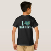 Ik hou van Maldiven T-shirt (Achterkant volledig)