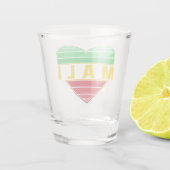 Ik hou van Mali, Malinees hart Shot Glas (Achterkant)