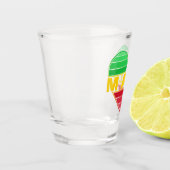 Ik hou van Mali, Malinees hart Shot Glas (Links)