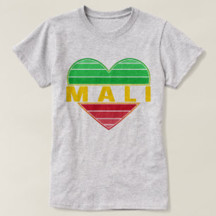 Ik hou van Mali, Malinees hart T-shirt