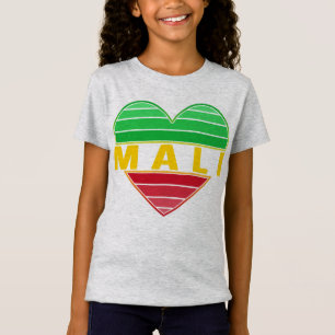 Ik hou van Mali, Malinees hart T-shirt