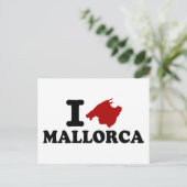Ik hou van Mallorca Briefkaart (Staand voorkant)