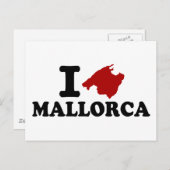 Ik hou van Mallorca Briefkaart (Voorkant / Achterkant)