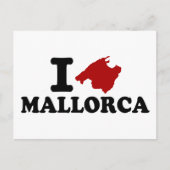 Ik hou van Mallorca Briefkaart (Voorkant)