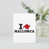 Ik hou van Mallorca Briefkaart (Staand voorkant)