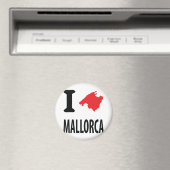 Ik hou van Mallorca contour icoon Magneet (Insitu (Vaatwasser))