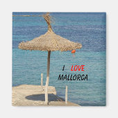 Ik hou van Mallorca - Souvenir Magnet (Voorkant)