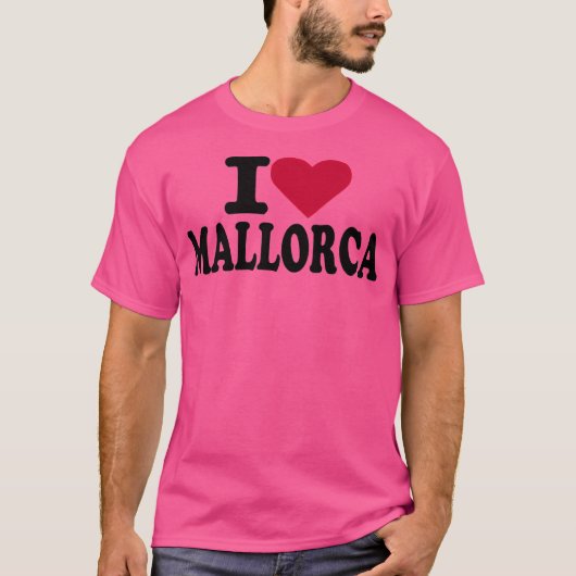 Ik hou van Mallorca T-shirt (Voorkant)