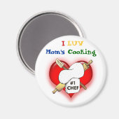 Ik hou van mam magneet (Voorkant / Achterkant)