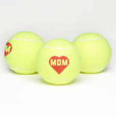 Ik hou van mam Red Heart Tennisballen (Multi)