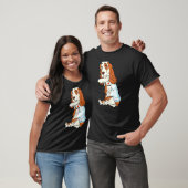 Ik hou van mam Tattoo Amerikaanse Cocker Spaniel D T-shirt (Unisex)