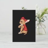 Ik hou van mam Tattoo Funny Chihuahua Dog die een Bedankkaart (Staand voorkant)