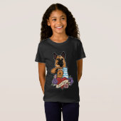 Ik hou van mam Tattoo... ik ben herder. T-shirt (Voorkant volledig)