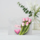 Ik hou van mama briefkaart (Staand voorkant)